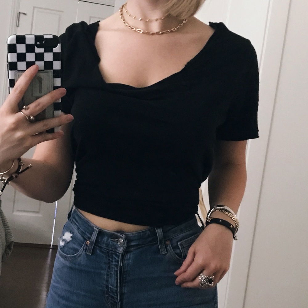 Brandy Melville tie top